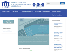 Tablet Screenshot of gcssaohio.org